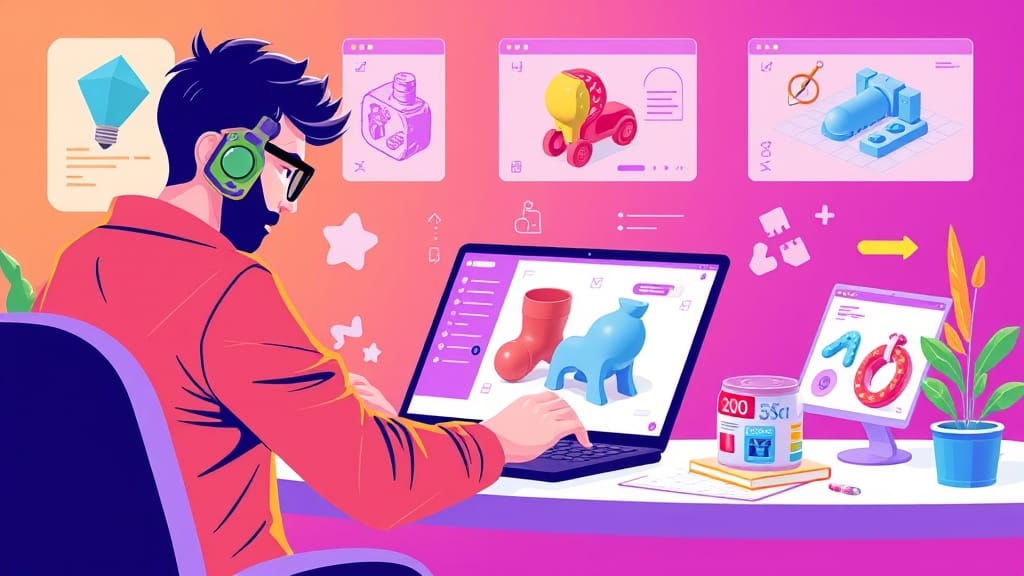 Design de Produtos 3D: Transformando Ideias em Realidade