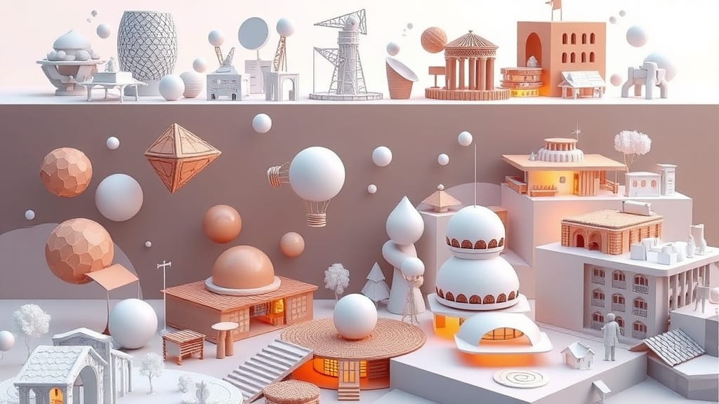 Modelos 3D Criativos: Transforme Ideias em Realidade