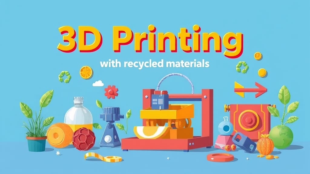 Impressão 3D com Materiais Reciclados: Inovação Sustentável