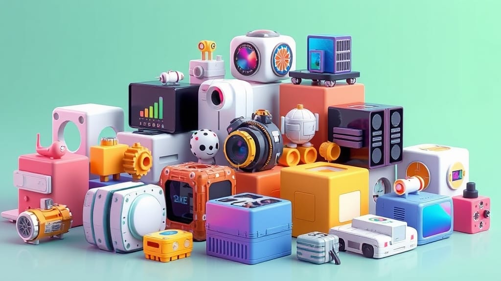 Modelos 3D Criativos: Transformando Ideias em Realidade