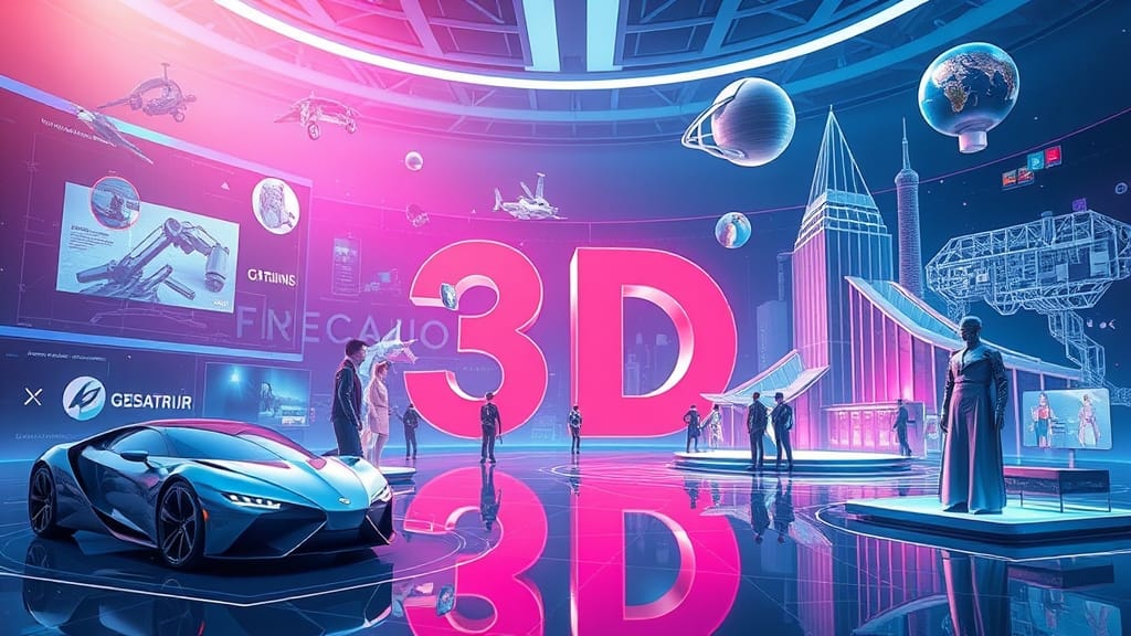 Pesquisa e Desenvolvimento com 3D: Inovações e Aplicações