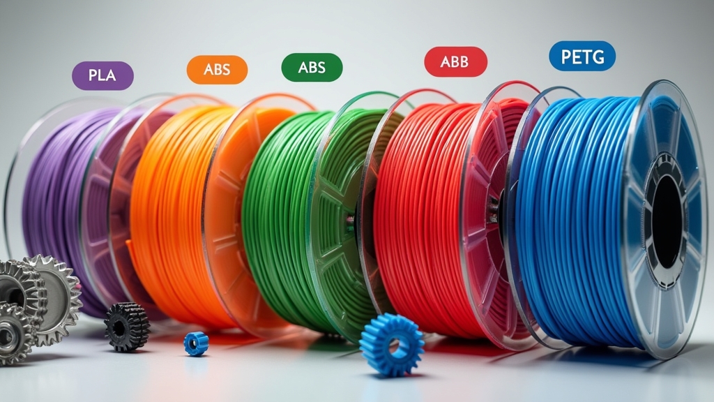 Melhor Filamento para Impressão 3D de Peças Mecânicas
