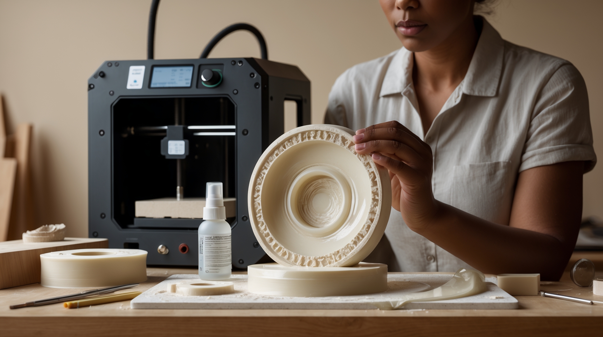 Como usar impressão 3D para criar moldes de gesso - Descubra